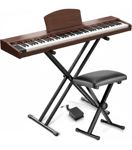Amazon | ALESIS Concert 電子ピアノ Recital上位機種(音色数2倍・サス